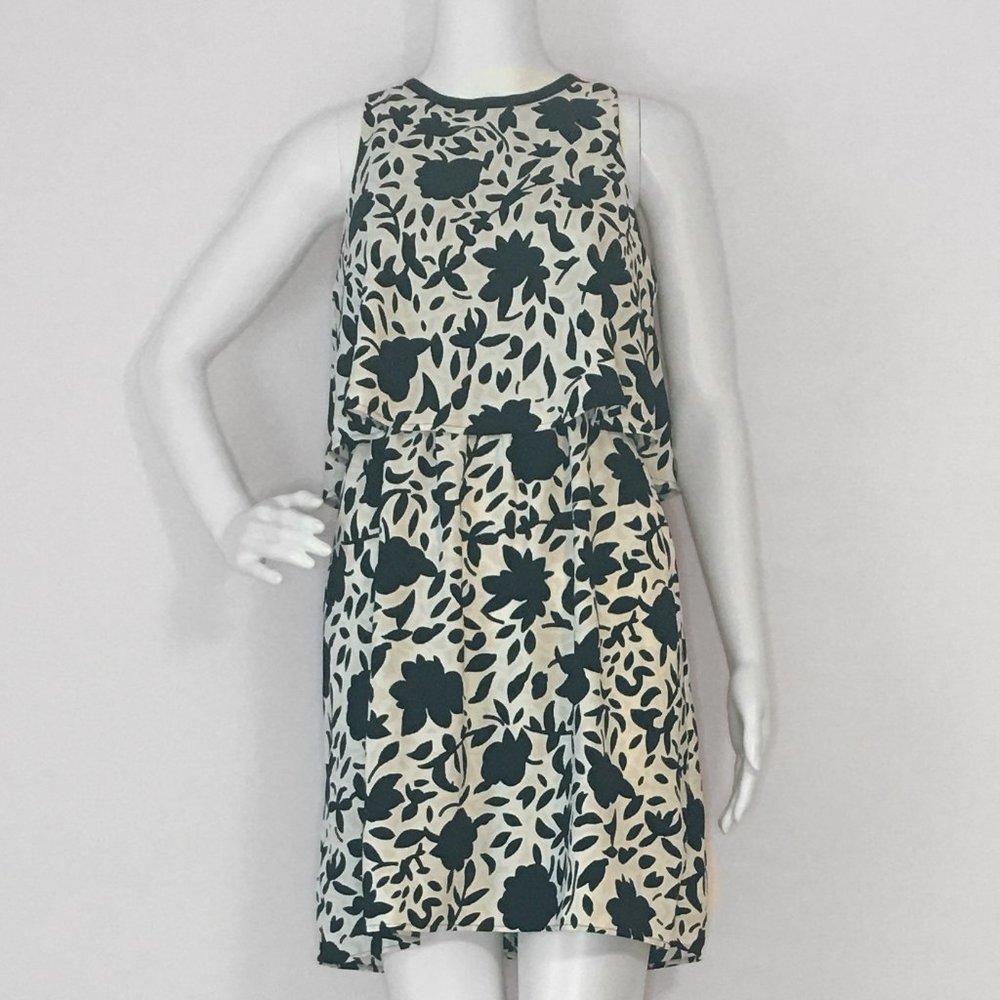Ann Taylor LOFT Floral Layered Sleeveless Dress